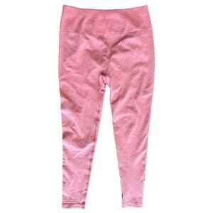 TLF Tempo High Waisted Workout Leggings Pink Small Cosmic Seamless Scrunch Butt